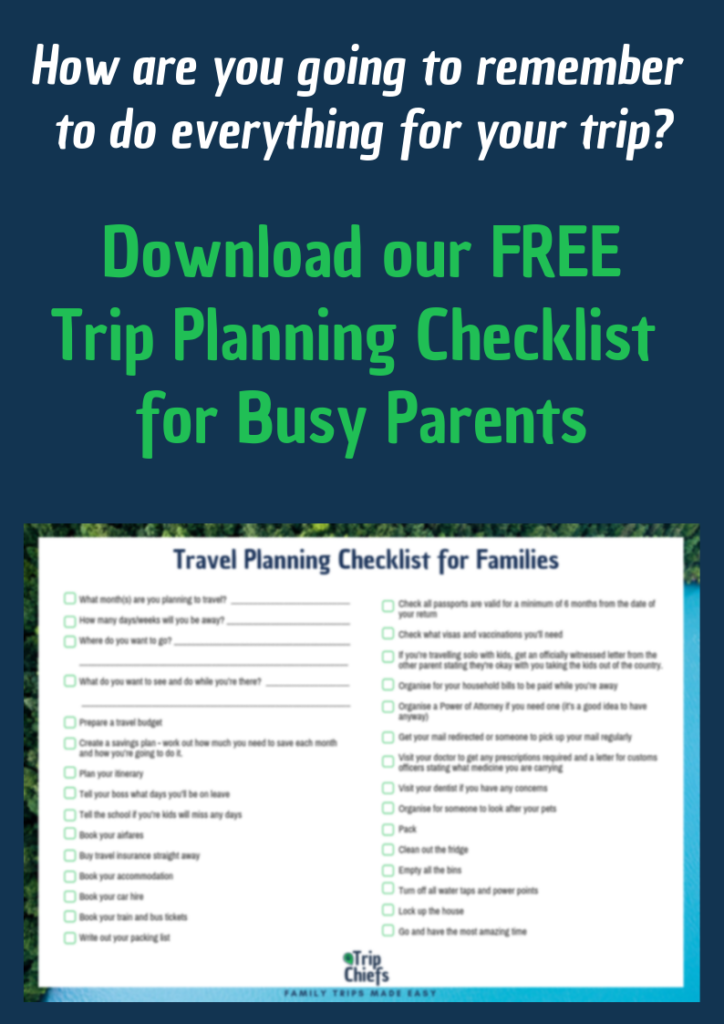 family tour checklist