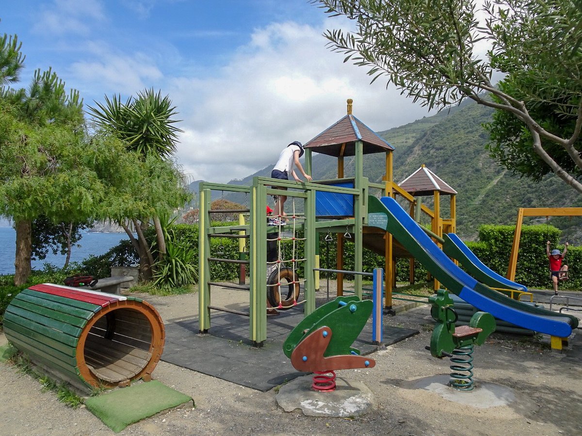Manarola playground for kids